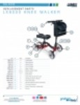 Replacement Parts List - S8 Knee Walker